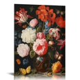Alepadnf Flowers Canvas Wall Art for Living Room Bedroom Home Office