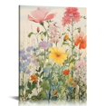 Alepadnf Flowers Outskirts Canvas Wall Art Painting Prints Farmhouse