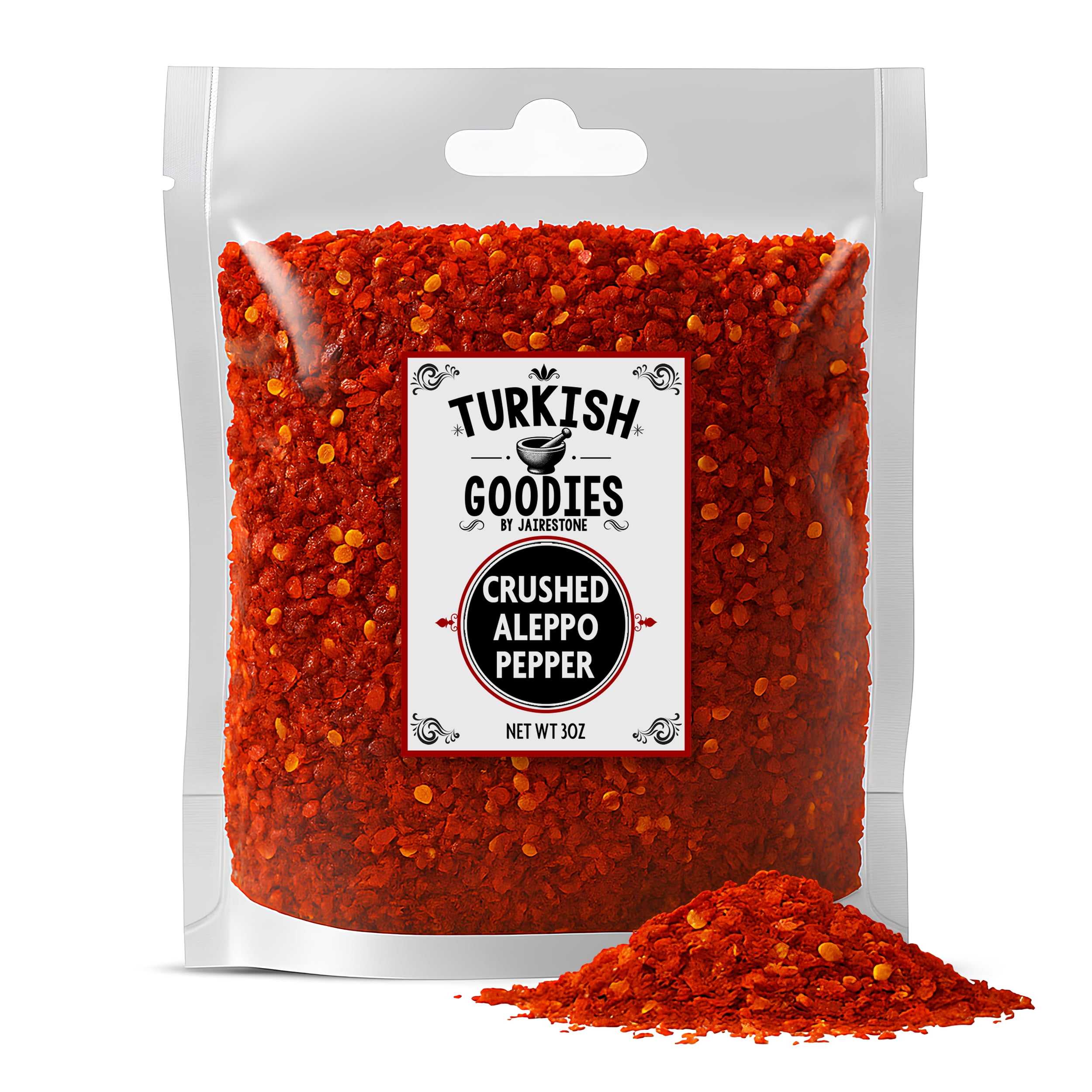 トップス Chili Pepa Turkish Goodies, Aleppo Pepper, 3oz, Crushed Red Chili Spice