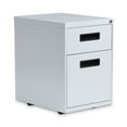 thumbnail image 1 of Alera 2 Drawers Vertical Lockable Filing Cabinet, Light Gray, 1 of 10
