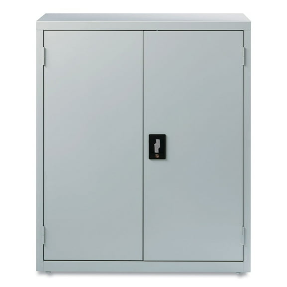 Alera 25765 36 in. x 18 in. x 42 in. 3 Shelves Economy Assembled Storage Cabinets - Light Gray