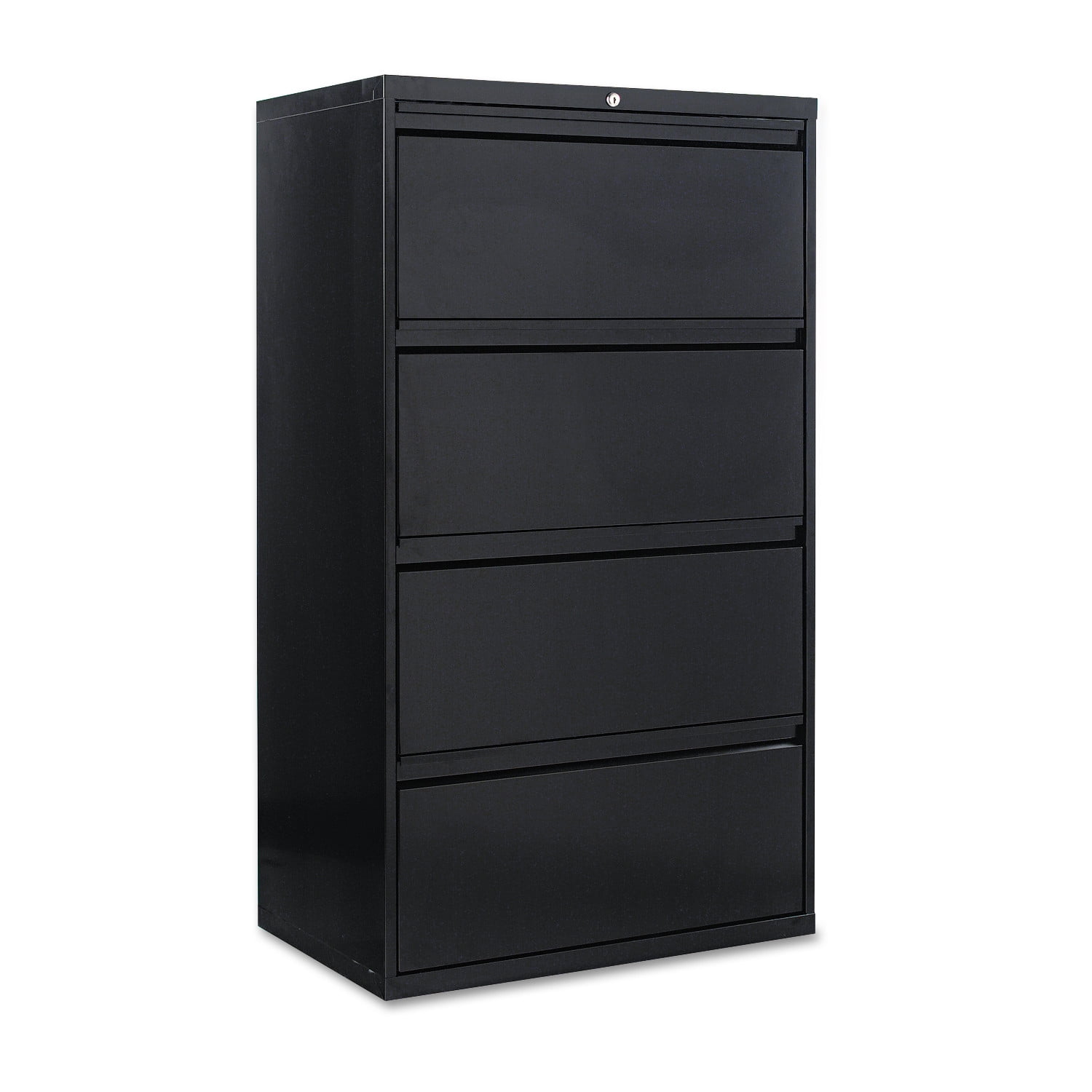 Alera 4 Drawers Lateral Lockable Filing Black