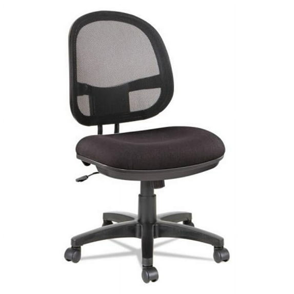 Alera AL Interval Series Swivel & Tilt Mesh Chair - Black