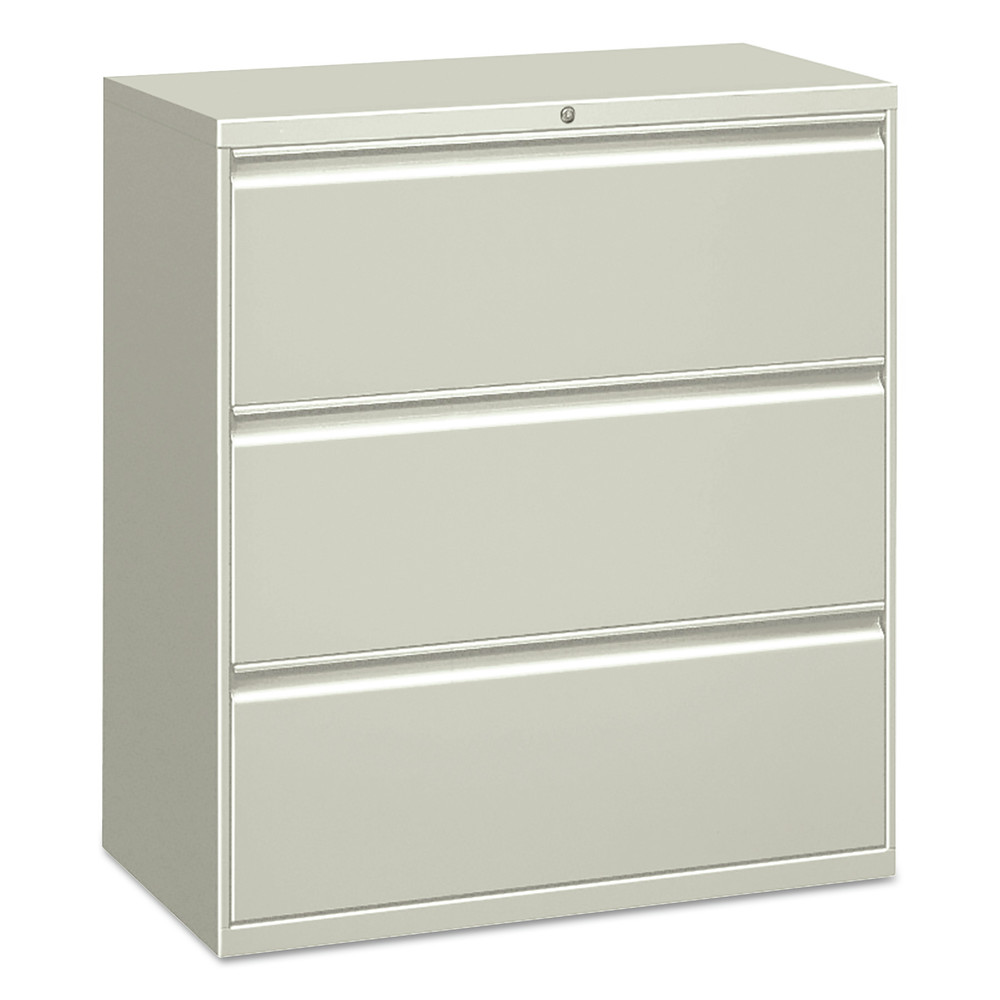 Alera ALELF3041LG Three-Drawer Lateral File Cabinet - Light Gray - image 1 of 2