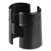 Alera Wire Shelving Shelf Lock Clips, Plastic, Black, 4 Clips/Pack -ALESW59SLBL