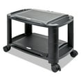thumbnail image 1 of Alera ALEU3N1BL 21.63 in. x 13.75 in. x 24.75 in. 3 Shelves 1 Drawer Plastic Cart/Stand - Black/Gray, 1 of 5