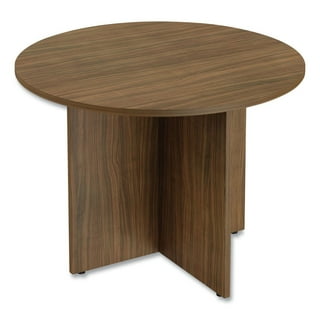 Alera Valencia Round Conference Table with Legs, 42 Alera Valencia Round Conference Table with Legs, 42