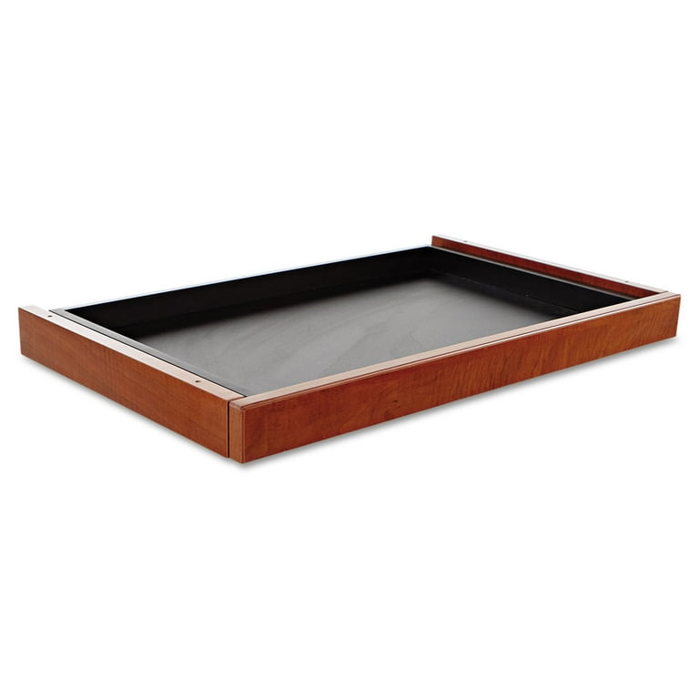 Alera Valencia Series Center Drawer, Laminate, 24.5w x 15d x 2h, Medium Cherry Alera Valencia Series Center Drawer, Laminate, 24.5w x 15d x 2h, Medium Cherry