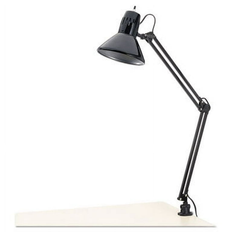 Architect Lamp, Adjustable, Clamp-on, 6.75w x 20d x 28h, Black Architect Lamp, Adjustable, Clamp-on, 6.75w x 20d x 28h, Black