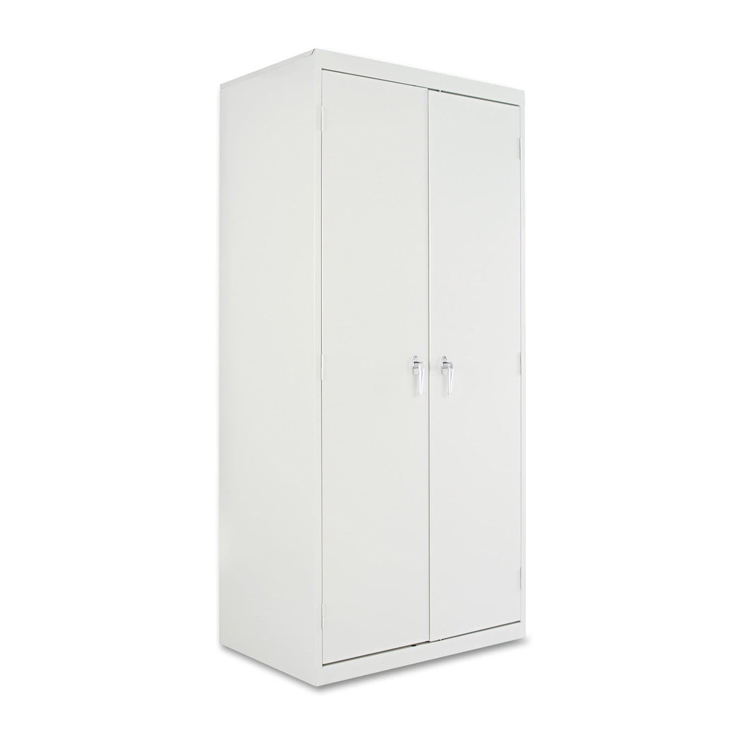 Plastic Storage Cabinet 36x22x72 - Light Gray