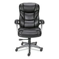 thumbnail image 1 of Alera Birns Series High-Back Task Chair, Supports Up to 250 lb, 18.11" to 22.05" Seat Height, Black Seat/Back, Chrome Base, 1 of 6