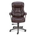 thumbnail image 1 of Alera Birns Series High-Back Task Chair, Supports Up to 250 lb, 18.11" to 22.05" Seat Height, Brown Seat/Back, Chrome Base, 1 of 8