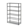 thumbnail image 1 of Alera Commercial Wire Shelving Six-Shelf 48w X 18d X 72h Black (ALESW664818BL), 1 of 9