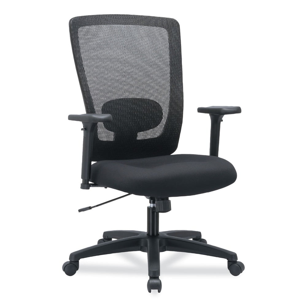 Alera Envy Series Mesh High-Back Swivel/Tilt Chair, Supports Up to 250 lb, Black