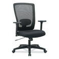 thumbnail image 1 of Alera Envy Series Mesh High-Back Swivel/Tilt Chair, Supports Up to 250 lb, Black, 1 of 8