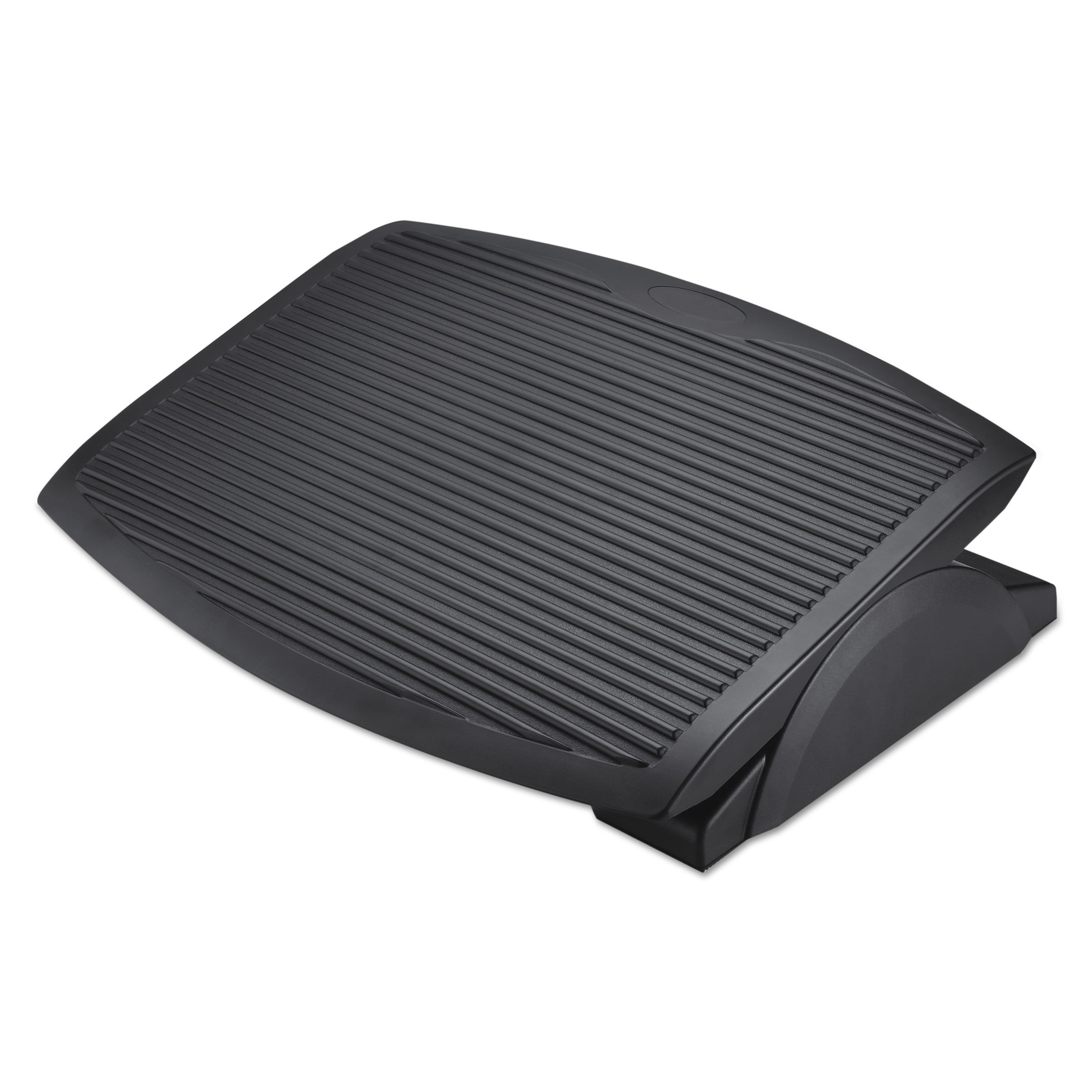 Adjustable Black Plastic Ergonomic Tilt Footrest