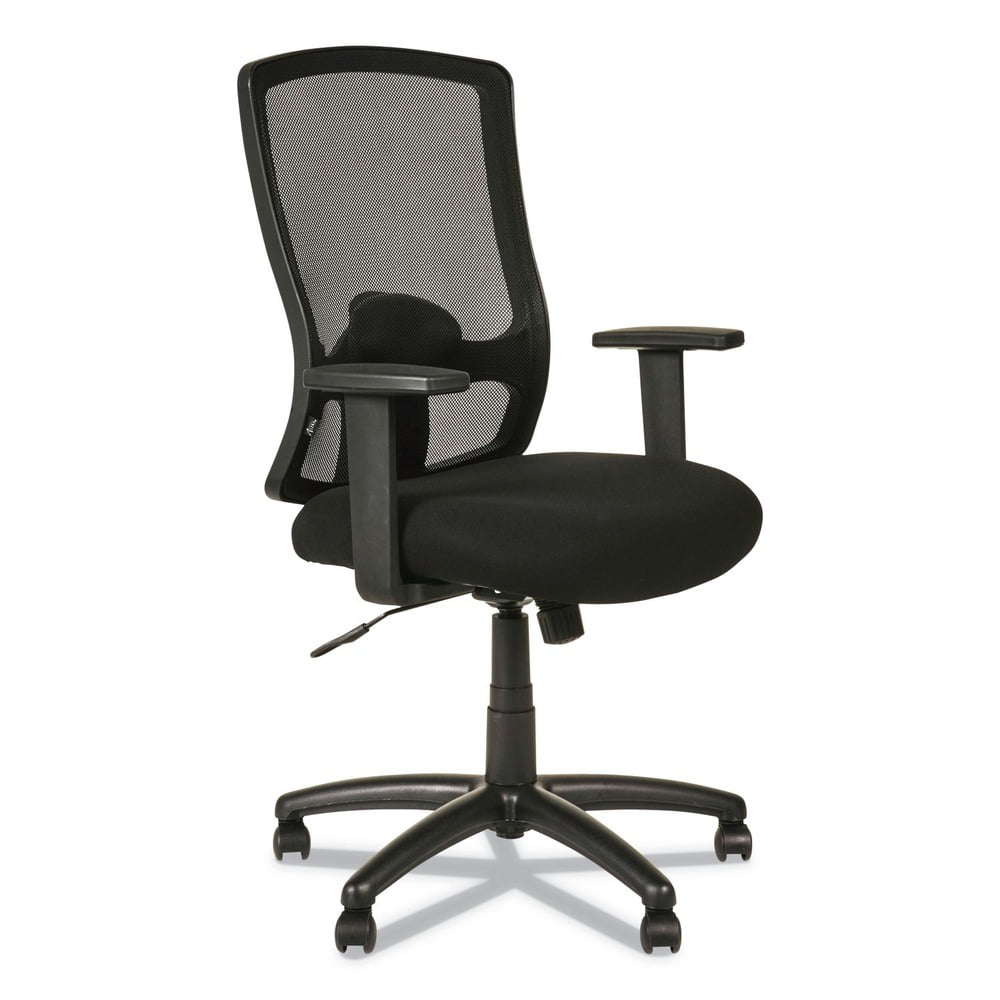 Black Mesh High-Back Swivel Executive Office Chair