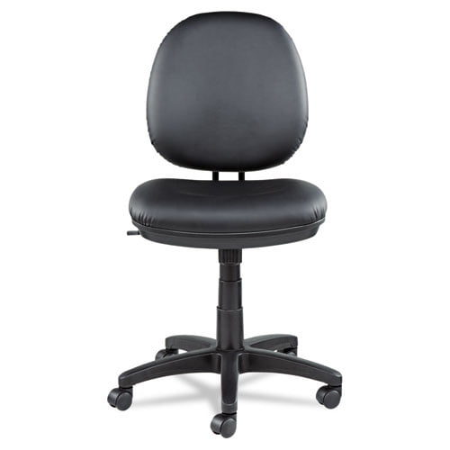 Alera Interval Series Swivel/tilt Task Chair, Bonded Leather Seat/back, Up To 275 Lb, 18.11" To 23.2 | Bundle of 2