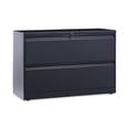 thumbnail image 1 of Alera Lateral File, 2 Legal/Letter-Size File Drawers, Charcoal, 42" x 18.63" x 28", 1 of 9