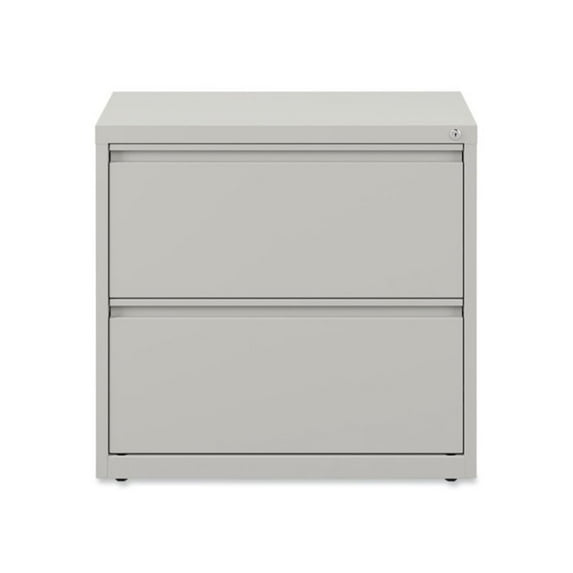 Alera Lateral File, 2 Legal/Letter-Size File Drawers, Light Gray, 30" x 18.63" x 28"