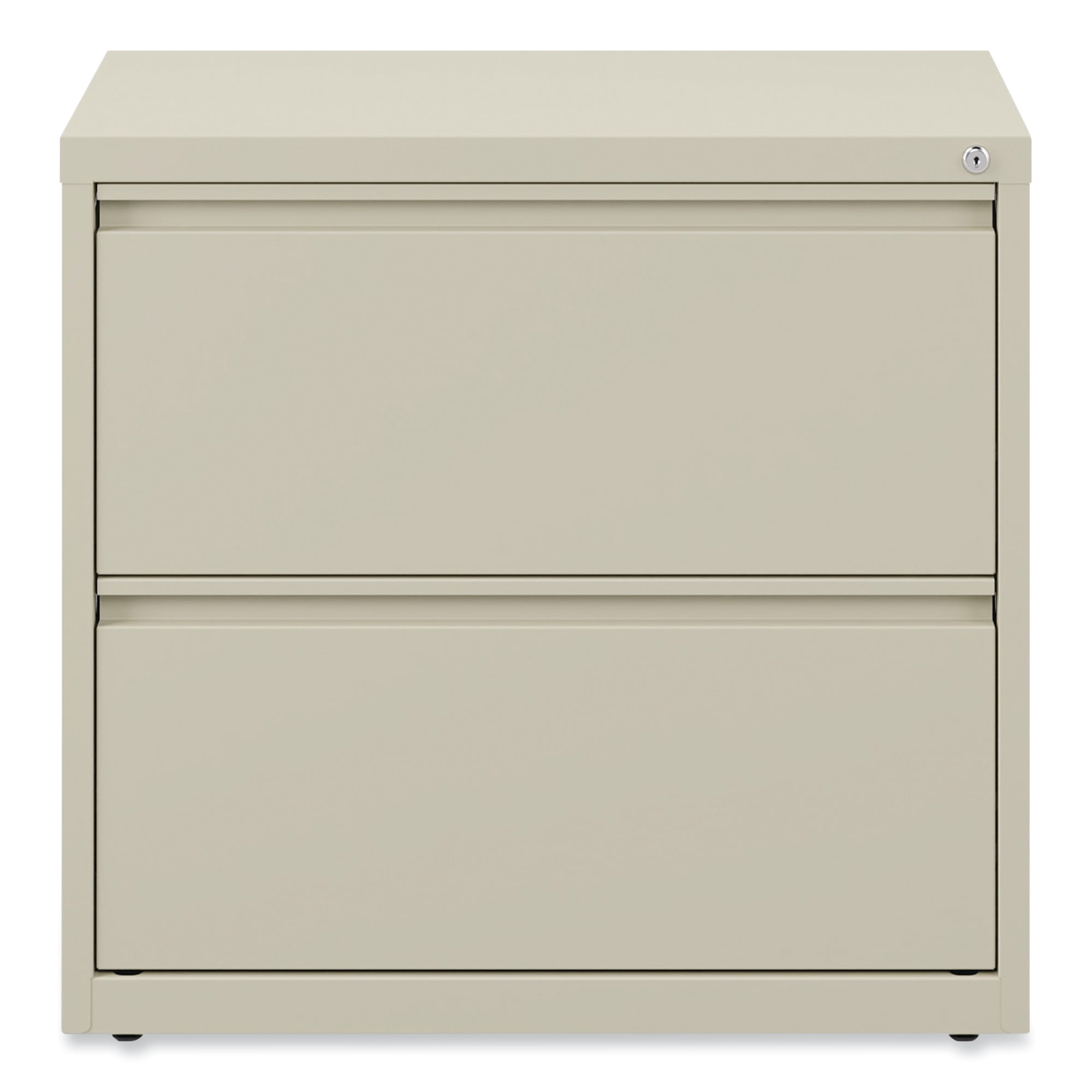 Putty 2-Drawer Lockable Mobile Legal Size File Cabinet