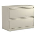 thumbnail image 1 of Alera Lateral File, 2 Legal/Letter-Size File Drawers, Putty, 36" x 18.63" x 28", 1 of 7