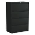 thumbnail image 1 of Alera Lateral File, 4 Legal/Letter-Size File Drawers, Black, 36" x 18.63" x 52.5", 1 of 7
