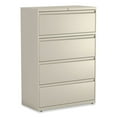 thumbnail image 1 of Alera Lateral File, 4 Legal/Letter-Size File Drawers, Putty, 36" x 18.63" x 52.5", 1 of 7