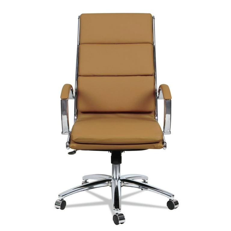 Alera Neratoli Series High Back Swivel Tilt Chair Camel Soft