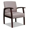 thumbnail image 1 of Alera Reception Lounge 700 Series Guest Chair, Mahogany/Sandstone, 1 of 3