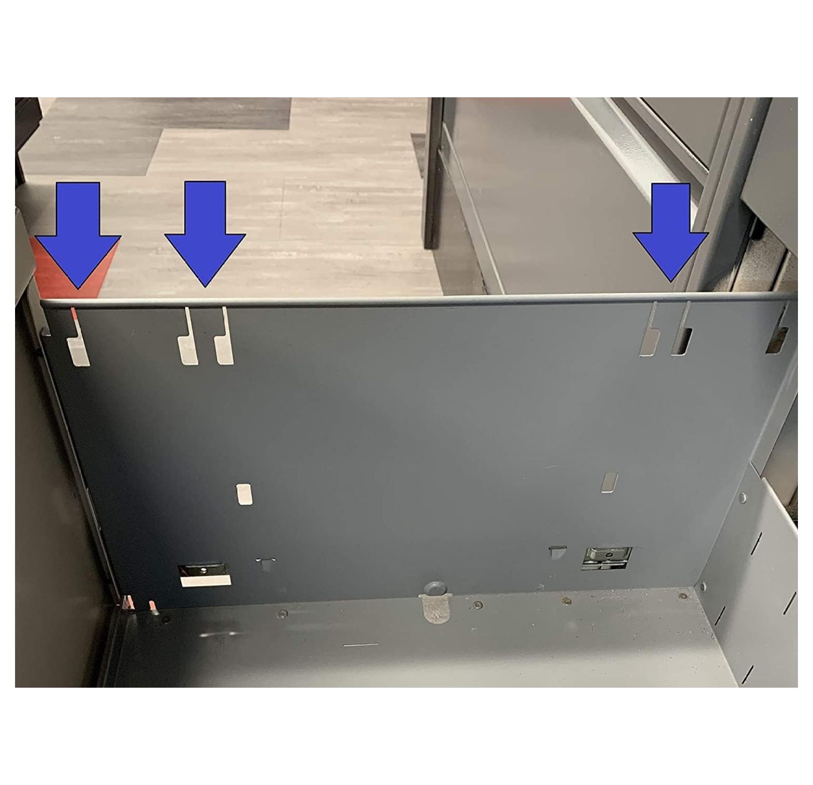 Alera Replacement Lateral File Bars (2/per Set) (for a 36" Wide