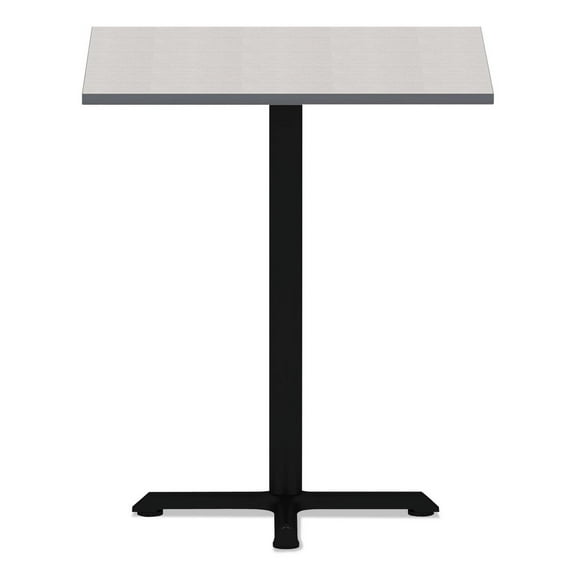 Alera ALETTSQ36WG 35.38 in. W x 35.38 in. D Square Reversible Laminate Table Top - White/Gray