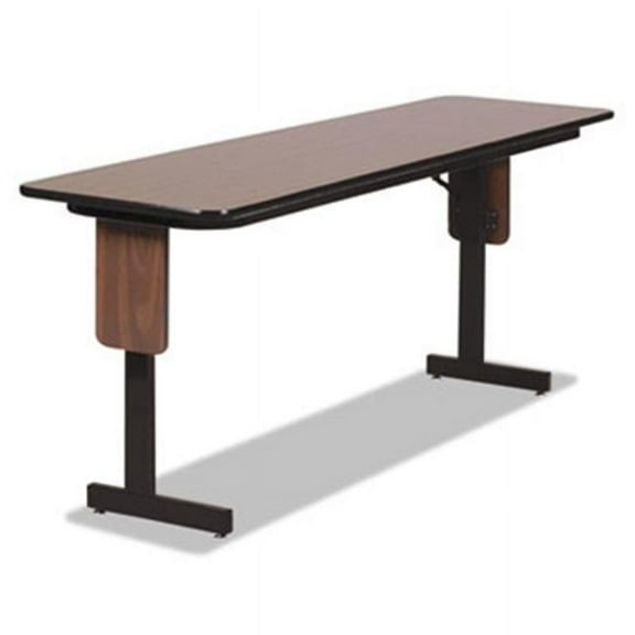 Alera SP1872PX01 High Pressure Laminate Top Seminar Tables- Walnut