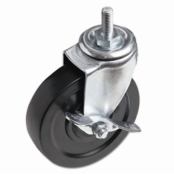Alera SW790004 Optional Casters For Wire Shelving- Black
