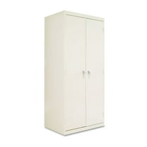 Alera Steel Garage Storage Cabinet with Adjustable Shelves, Putty