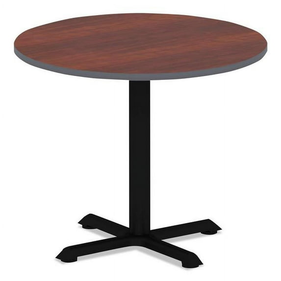 Alera TBH423B Hospitality Series Single-Column Bases Table, 42 in.