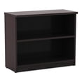 thumbnail image 1 of Alera ALEVA633032ES 31.75 in. x 14 in. x 29.5 in. Valencia Series 2-Shelf Bookcase - Espresso, 1 of 8