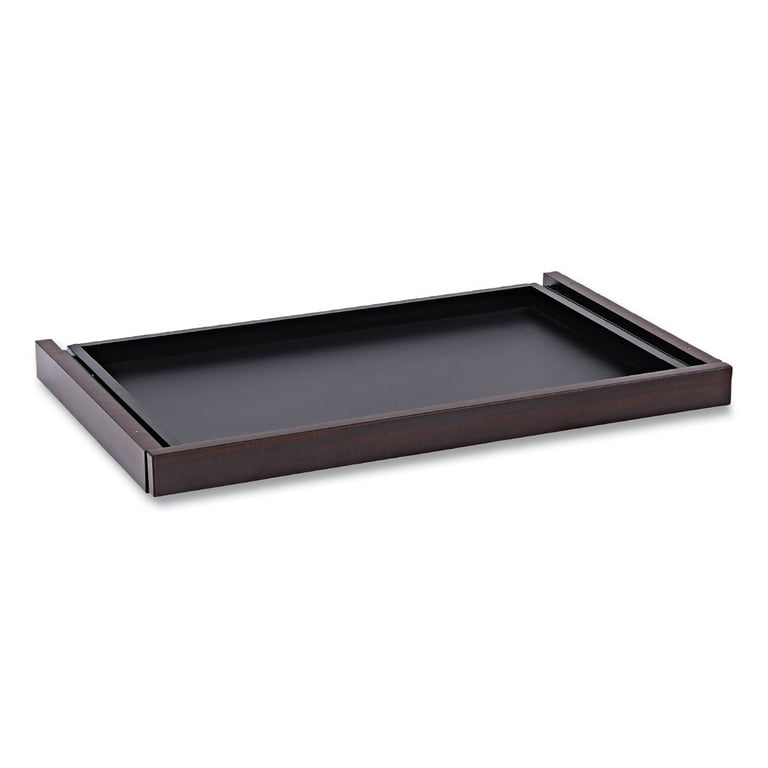 Alera Valencia Series Center Drawer, Laminate, 24.5w x 15d x 2h, Mahogany Alera Valencia Series Center Drawer, Laminate, 24.5w x 15d x 2h, Mahogany
