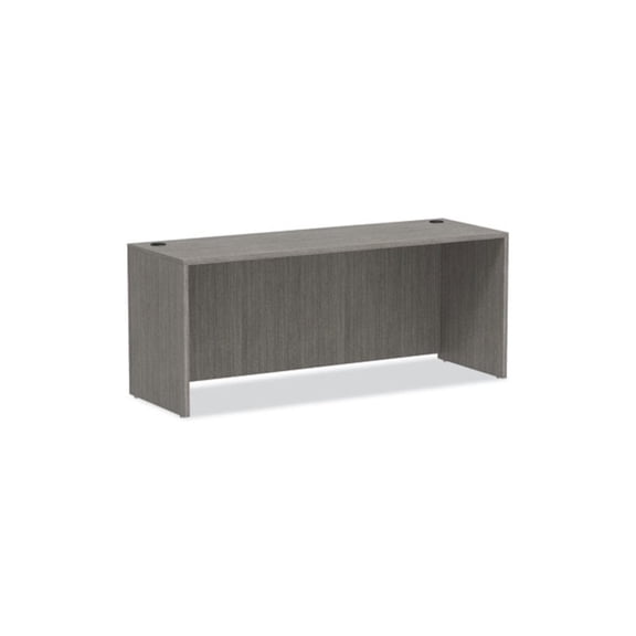 Alera Alera Valencia Series Credenza Shell 70.88w x 23.63d x 29.5h Gray VA257224GY