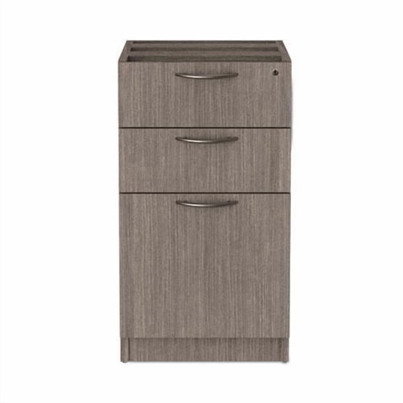 Alera Valencia Full Pedestal File Legal/Letter 15.63" x 20.5" x 28.5" Gray VA532822GY