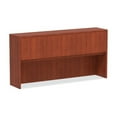 thumbnail image 1 of Alera Valencia Series Hutch with Doors, 4 Compartments, 70.63w x 15d x 35.38h, Medium Cherry, 1 of 10