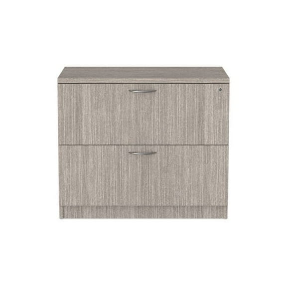 Alera Alera Valencia Series Lateral File 2 Legal/Letter-Size File Drawers Gray 34" x 22.75" x 29.5"
