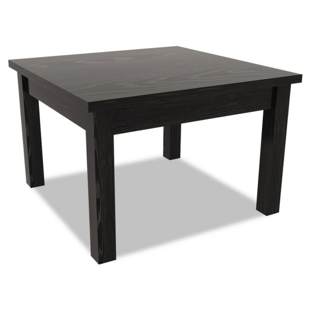 Alera Valencia Series Occasional Table, Rectangle, 23-5/8 w x 20 d x 20-3/8 h, Black