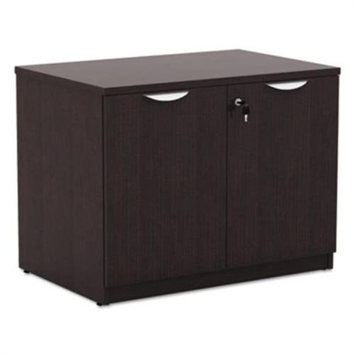 Alera Valencia Series Storage Cabinet, 34w x 22 3/4d x 29 1/2h, Espresso