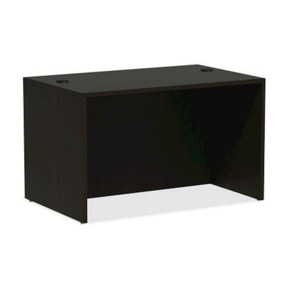 Alera Valencia Series Straight Front Desk Shell, 47.25" x 29.5" x 29.63", Espresso