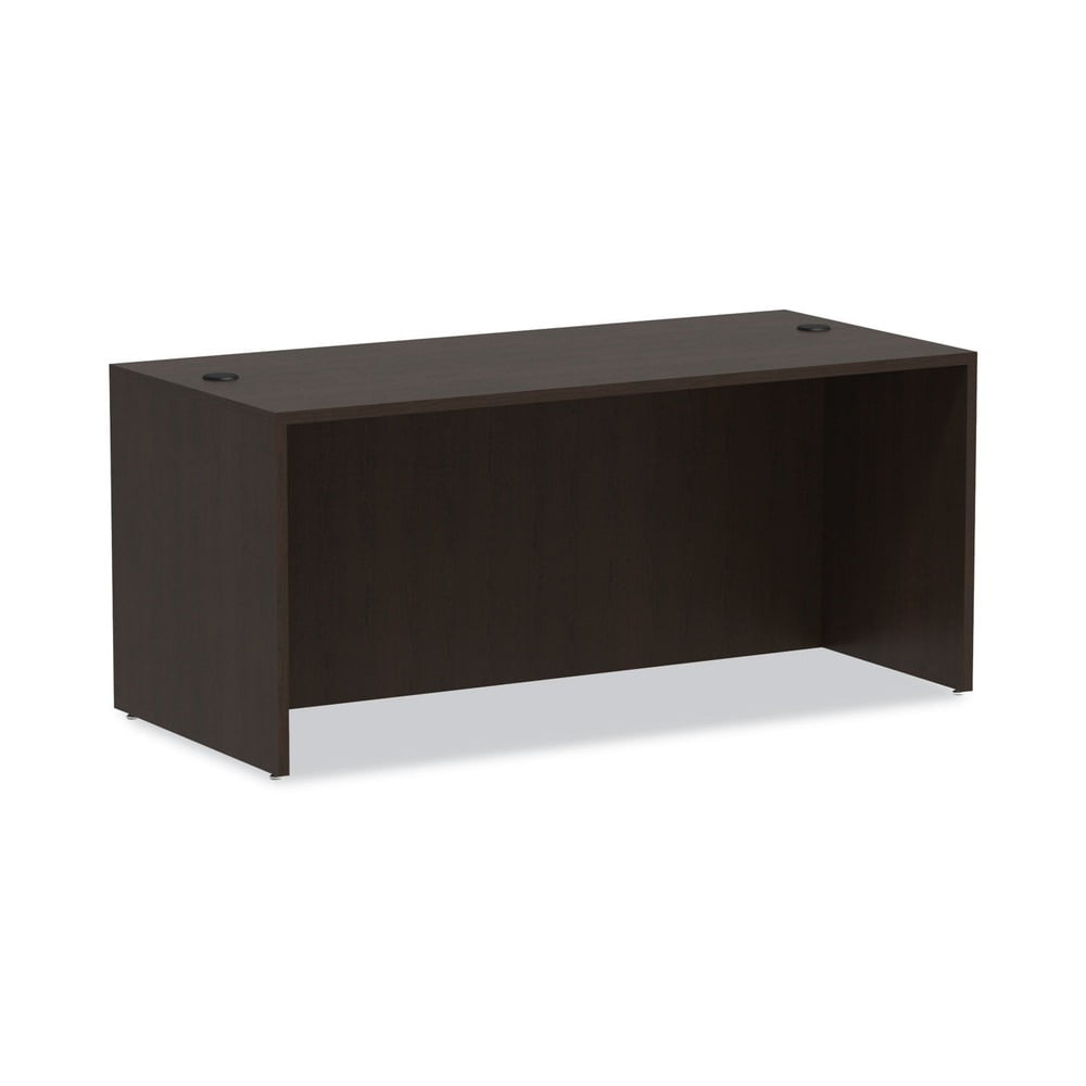 Valencia Espresso 65'' Commercial Grade Laminate Desk Shell