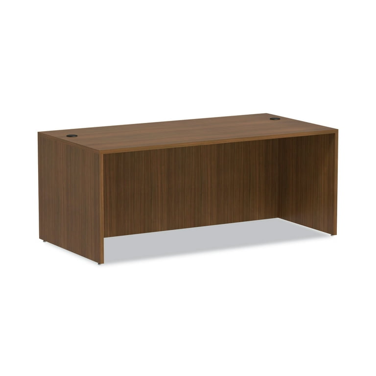 Alera Valencia Series Straight Front Desk Shell, 71 Alera Valencia Series Straight Front Desk Shell, 71