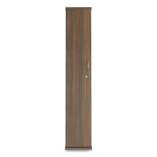Alera Valencia Series Wardrobe 11 7/8w x 23 5/8d x 65h Modern Walnut VA621224WA