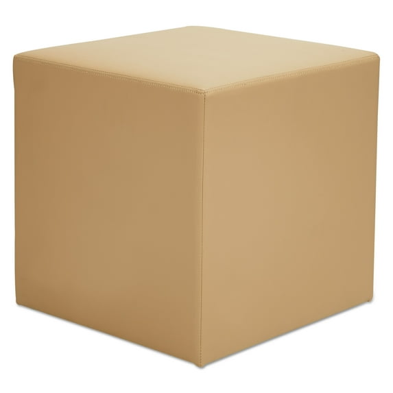 Alera WE Series Collaboration Seating, Cube Bench, 18 x 18 x 18, Beige