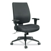 Alera Wrigley Series High Performance Mid-Back Synchro-Tilt Task Chair, Supports 275 lb, Black